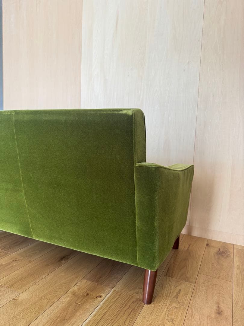【本日限定値下げ】カリモク 60 ロビーチェア3シータ モケットグリーン