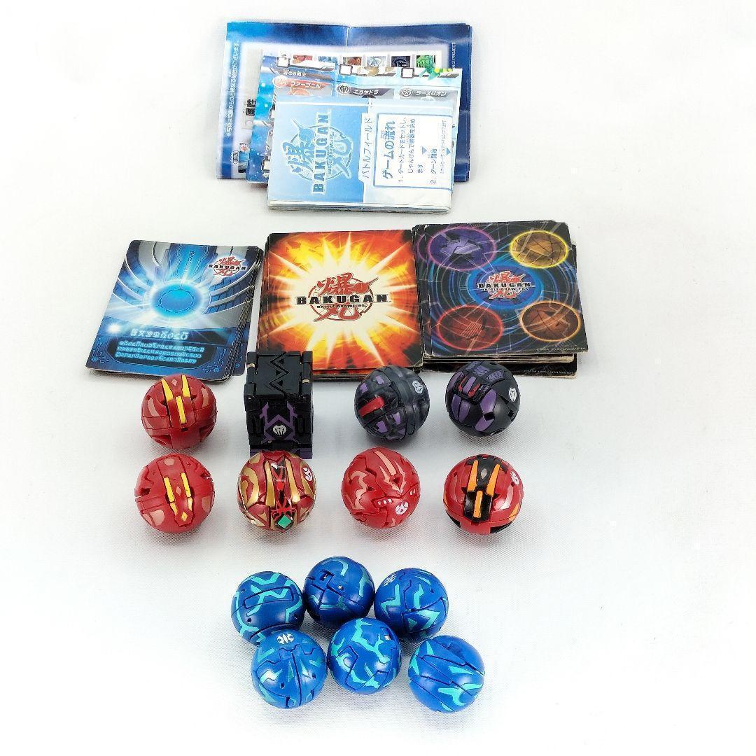 爆丸 レア 初期 28mm含む 14個セット カード ケース付き BAKUGAN