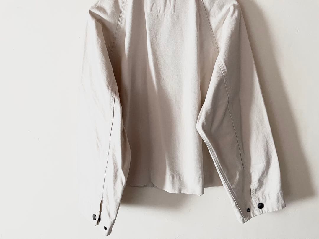 新品タグ付 マーガレットハウエル 襟付きコットンブルゾン 4.3万 カタログ掲載