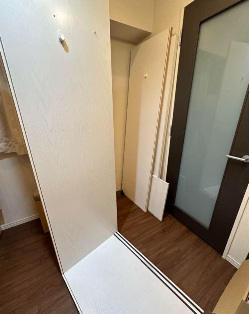 更に！期間限定大幅値下げ！ナカムラ引き戸ロッカー 比較的美品 説明書全ネジ付き