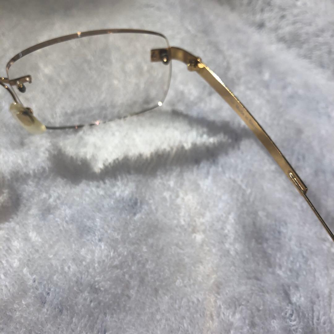 ローデンストック　リムレスメガネ
