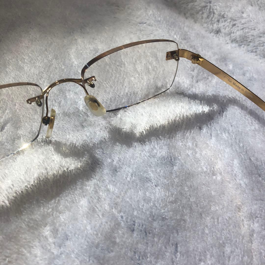 ローデンストック　リムレスメガネ
