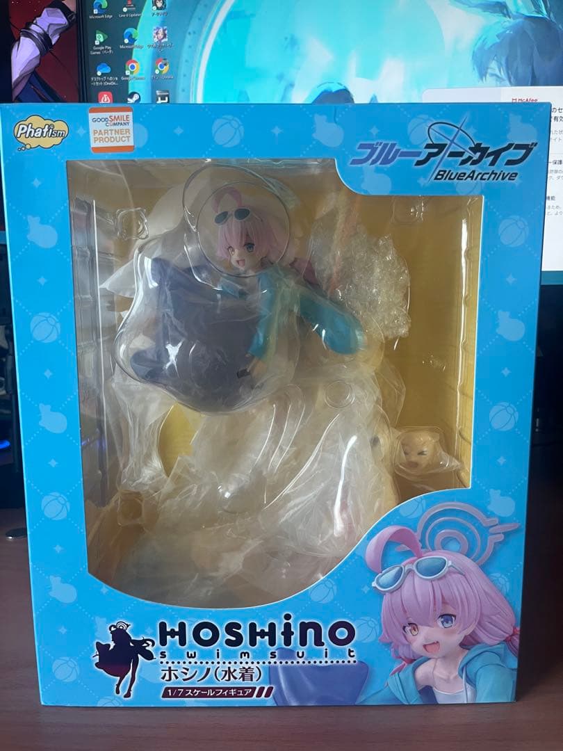 ブルーアーカイブ ホシノ水着 フィギュア