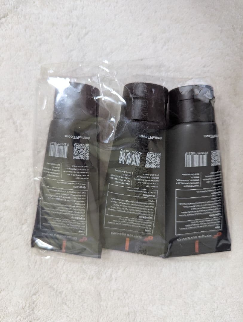 【新品】dermaFIT マッスルリテンションクリーム 3本セット＋おまけ付き