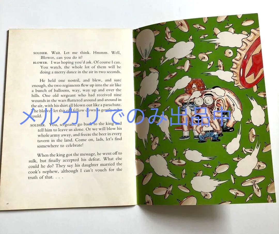 匿名配送希少英語絵本A Tale of Six Talented Men1976