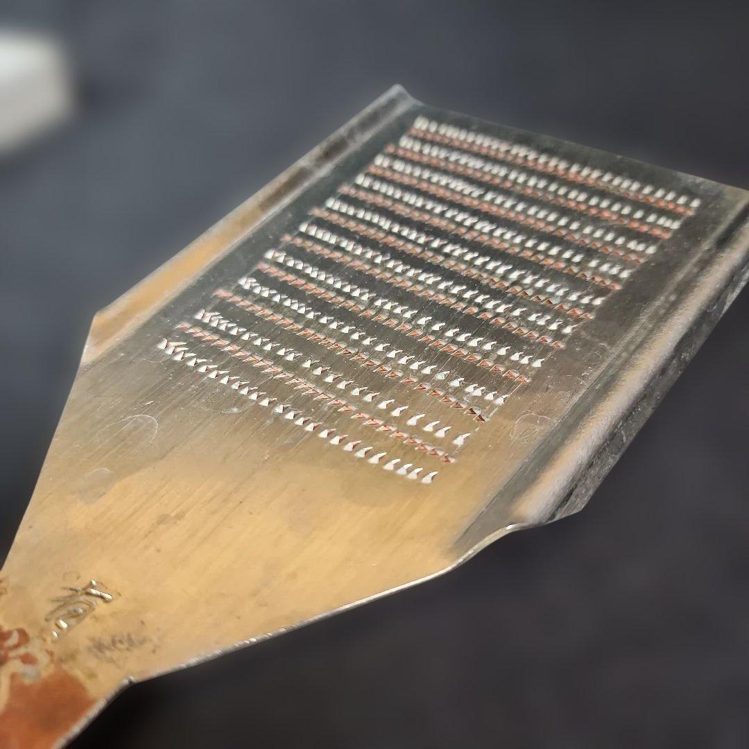 未使用　有次　銅製　卸し金