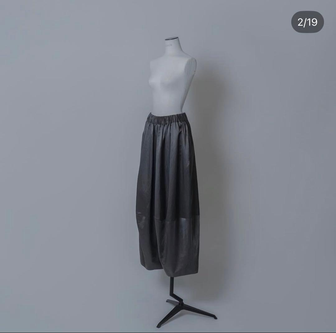 パンツ LOHEN PIGMENT DYEING COCOON PANTS