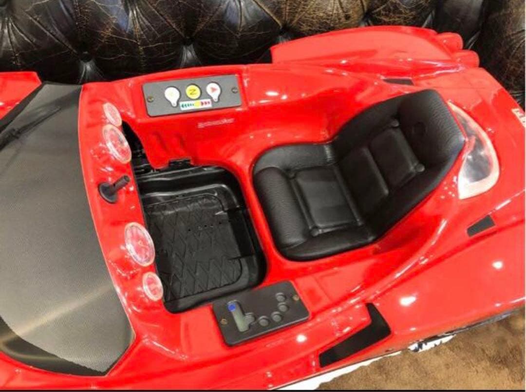 電動乗用 フェラーリ キッズカー レッド 未使用品 美品