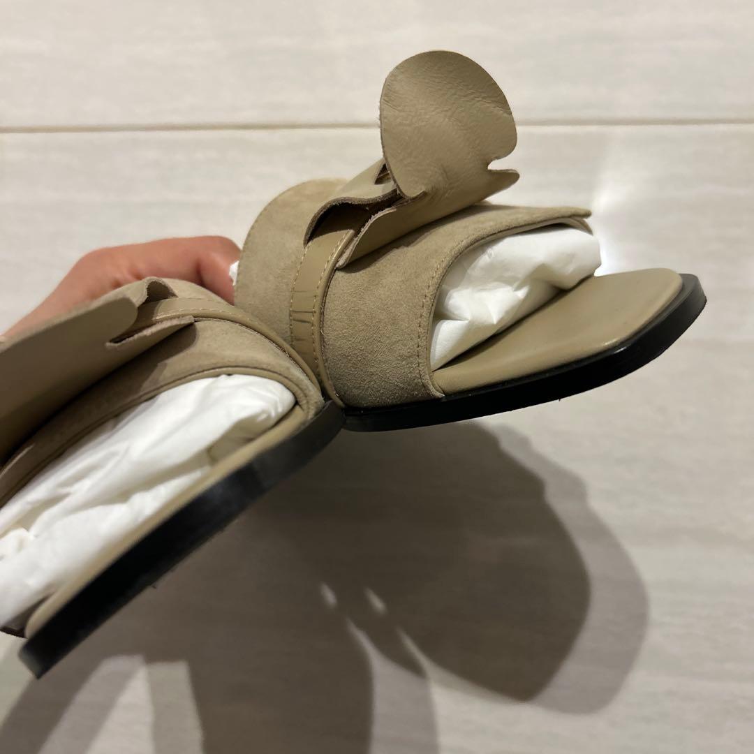 HERMES エルメス　サンダル　ジュリア　ゴールド金具