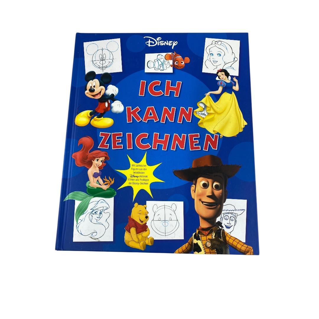 ICH KANN ZEICHNEN ディズニー書き方絵本ドイツ語dd306
