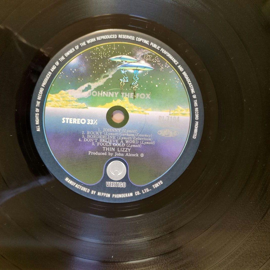 シン・リジィ／サギ師ジョニー　レコード