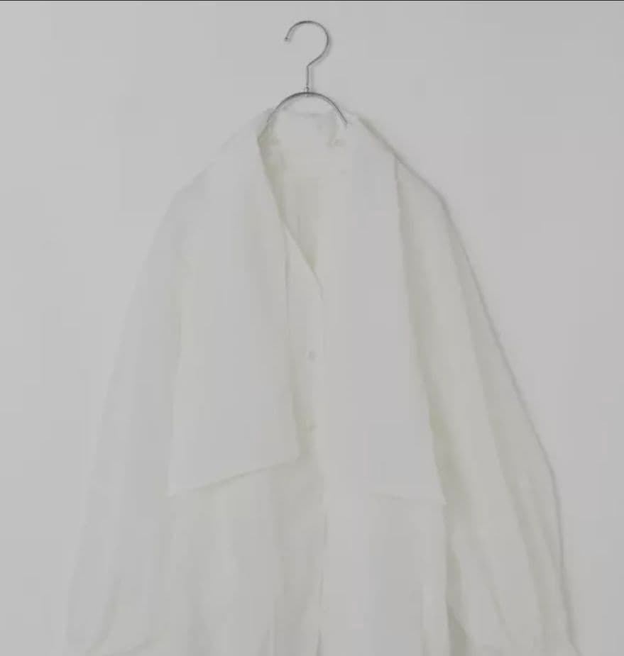 イエナ　IENA【洗える】＆NAVY　2wayボウタイブラウス