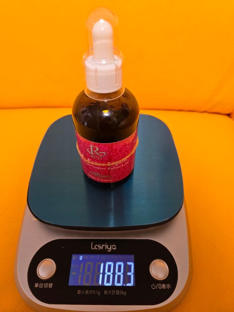 REVI VCF エクストラリキッド 残り約70g(容器重量抜)