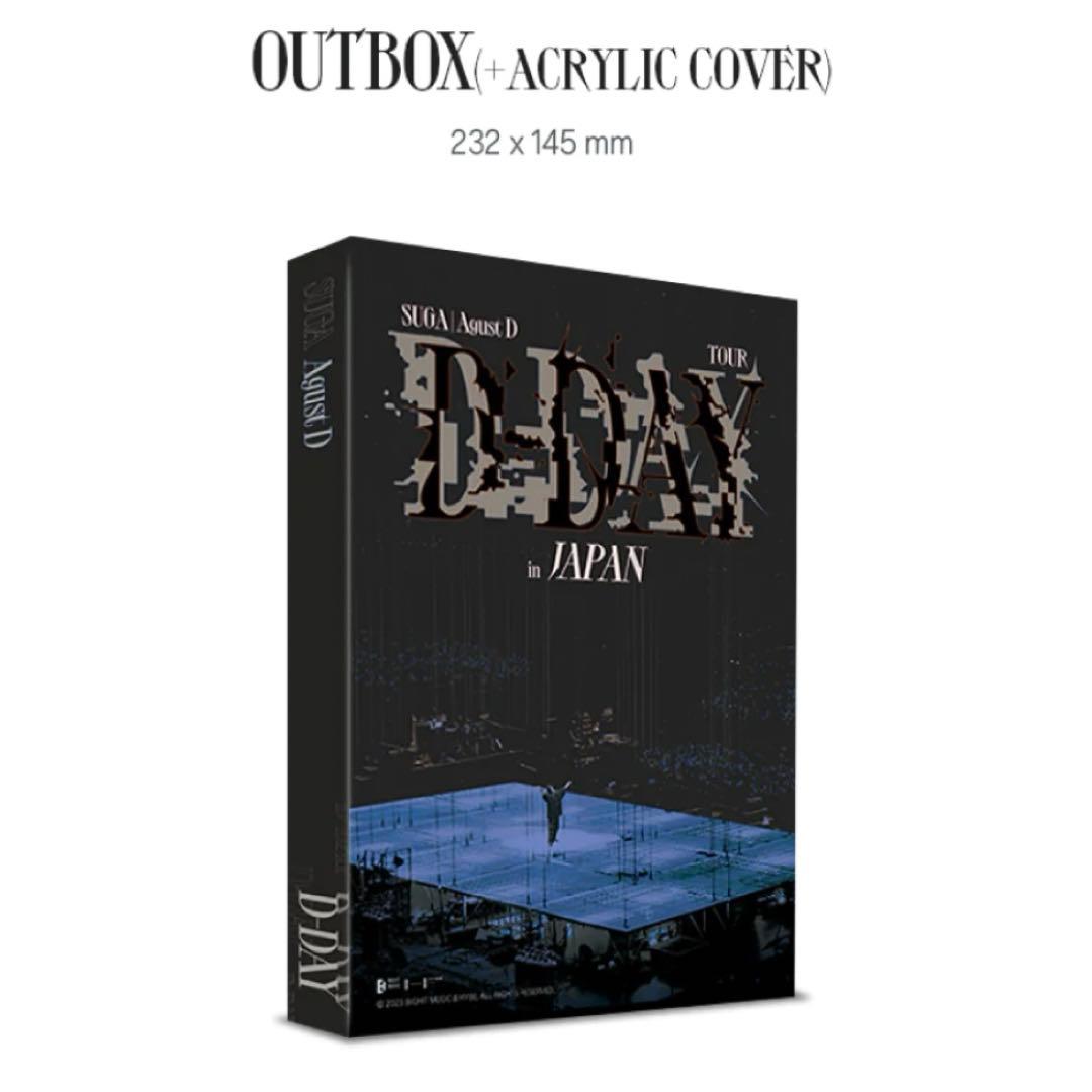 SUGA | Agust D TOUR D-DAY 公式Blu-ray 日本公演