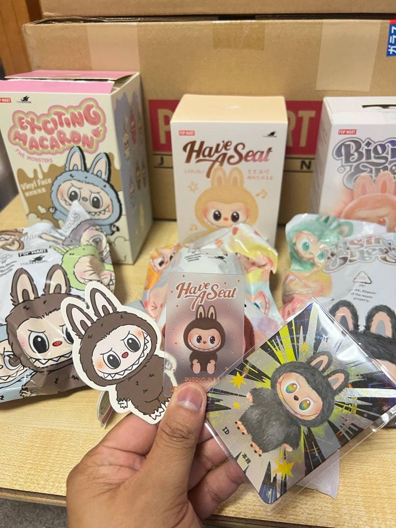 POPMART LABUBU THE MONSTERS シークレット 3点セット