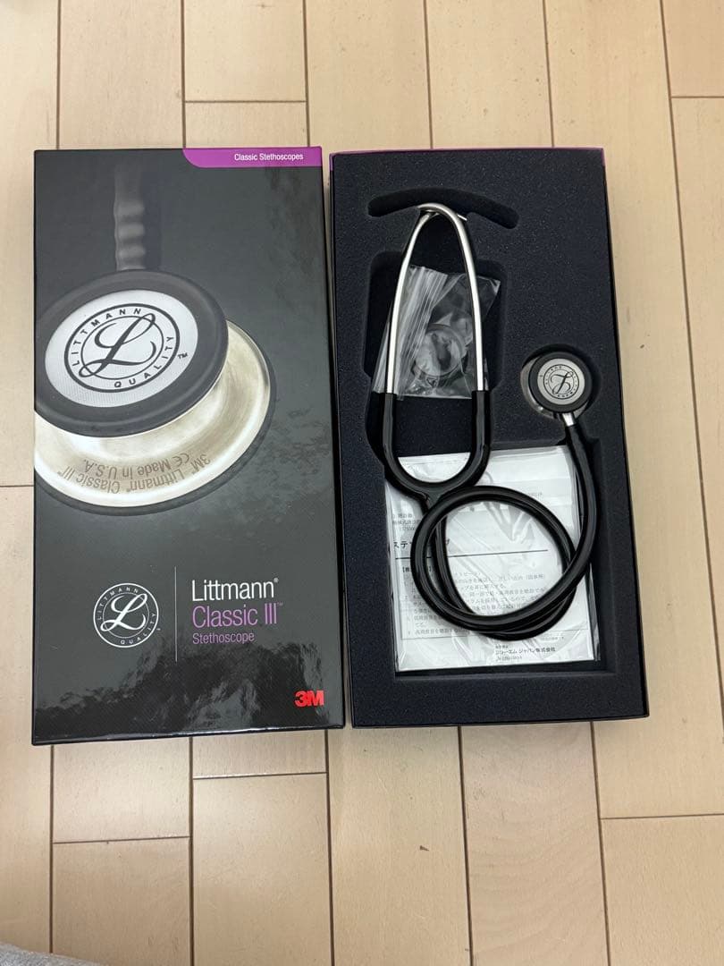 Littmann Classic III 聴診器 3M リットマン ブラック