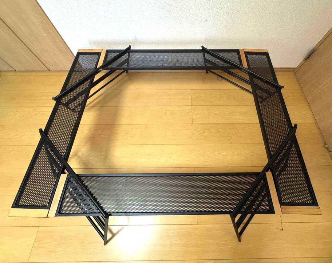 アウトドア テーブル 囲いテーブル テキーラテーブル 囲炉裏