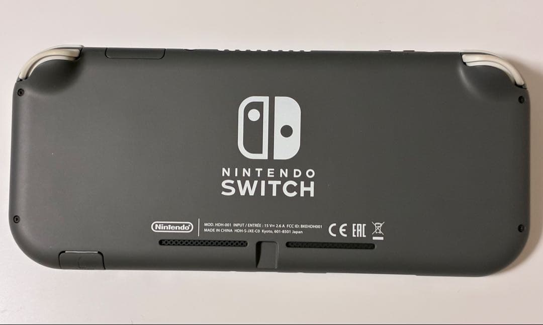 美品 Nintendo Switch ライト 本体 グレー