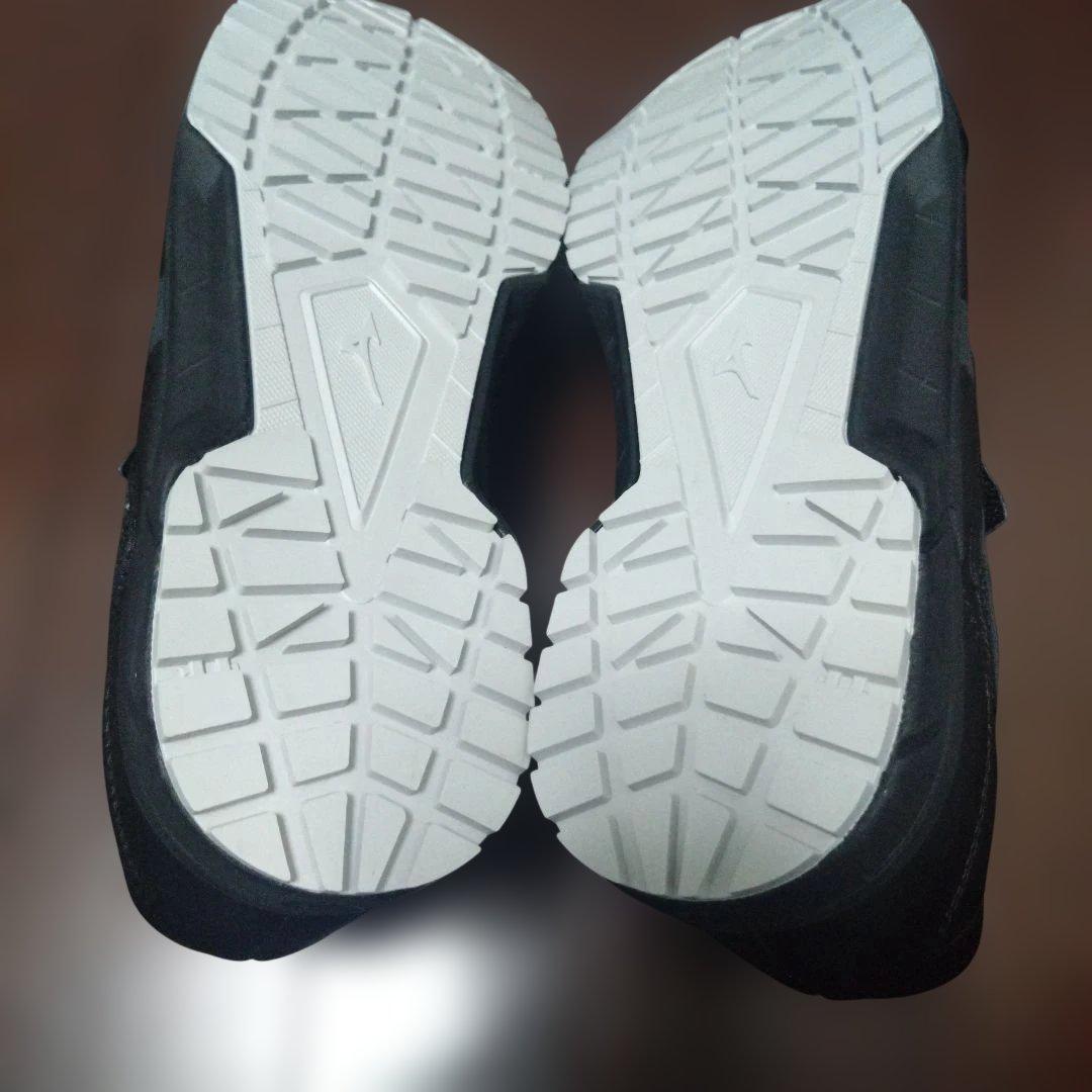 mIzuno ミズノ　安全靴　ベルクロ　ブラック　 26cm ベルクロ　美品！