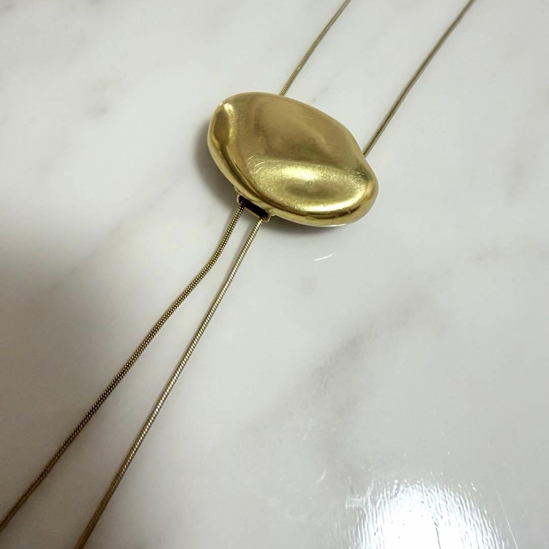 アメリ 2WAY STONE LIKE SLIDE CHAIN NECKLACE