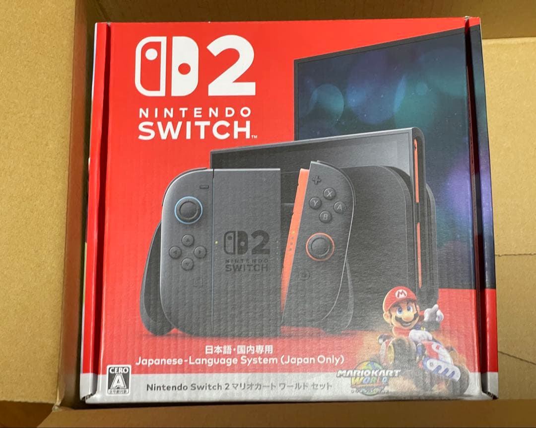 Switch2本体 マリオカートワールドセット 新品未開封 本日発送