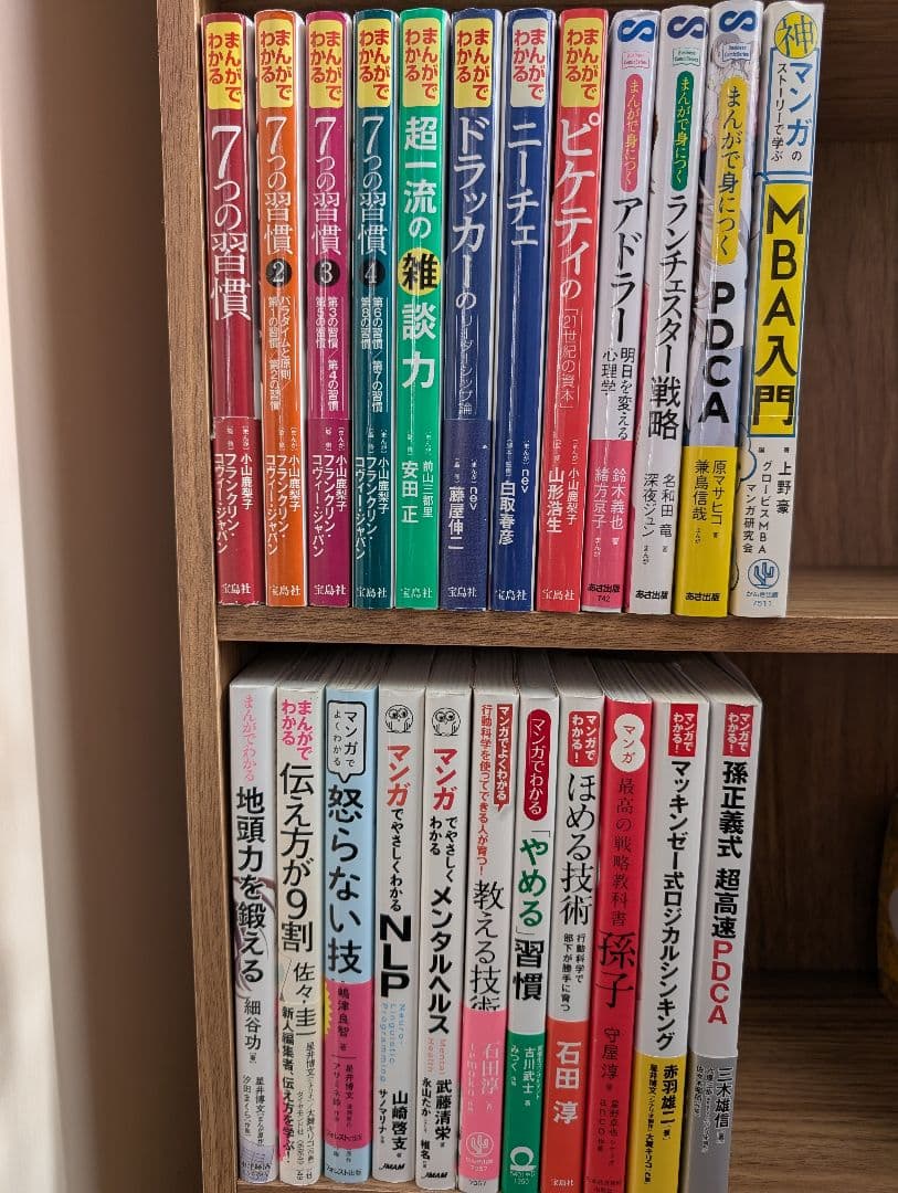 まんがでわかるシリーズ他自己啓発にお薦めの23冊