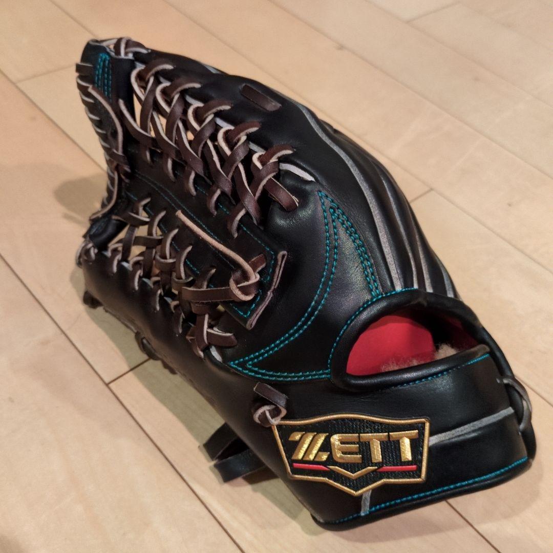ZETT 硬式野球グローブ 左投げ用 黒
