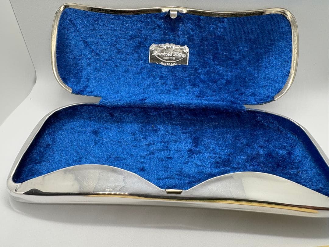 Reinhold Kuhn ラインホルトキューン アルミ製メガネケース Lサイズ