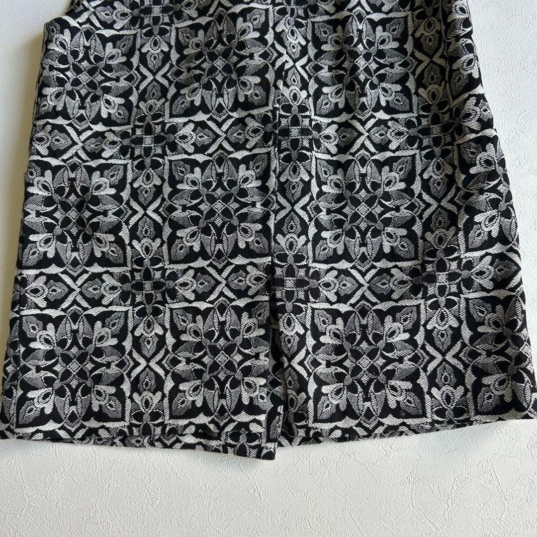 RADIATE ラディエイト 総柄ジャガード ベスト ジレ 9号