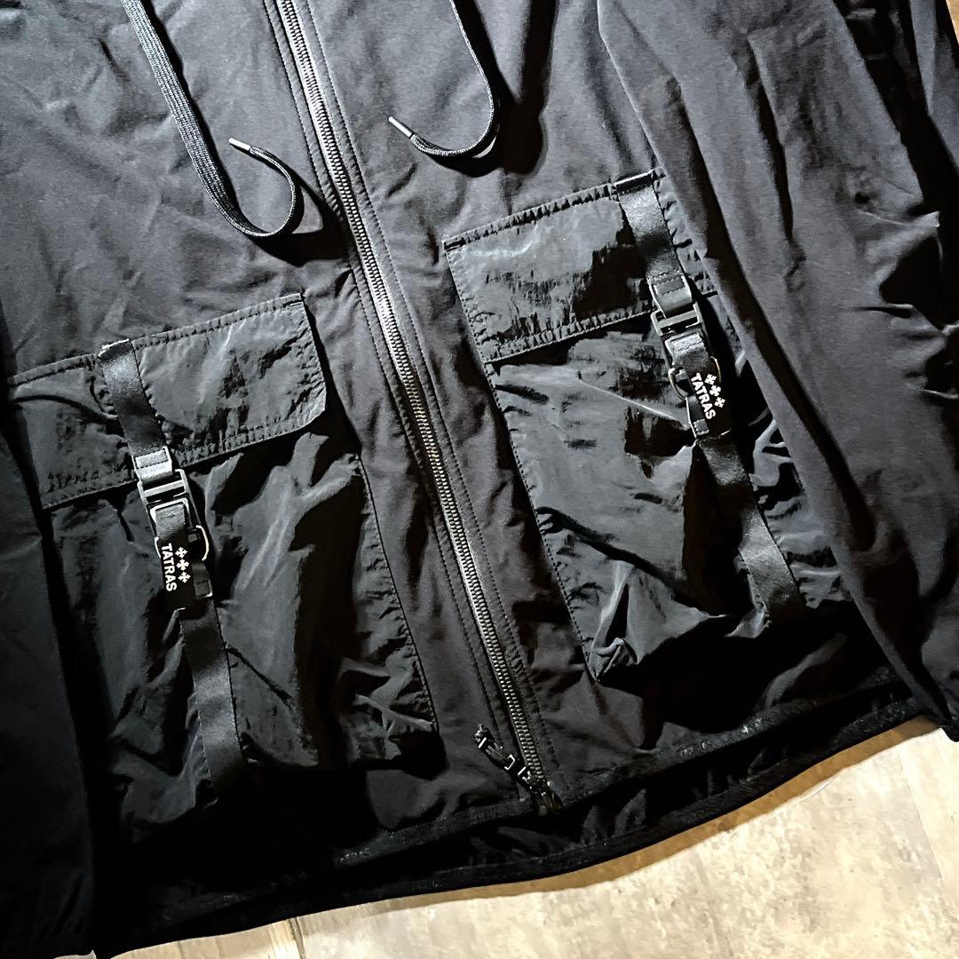 21年　タトラス ダケテ ジップアップパーカー ナイロンジャケット ストレッチ