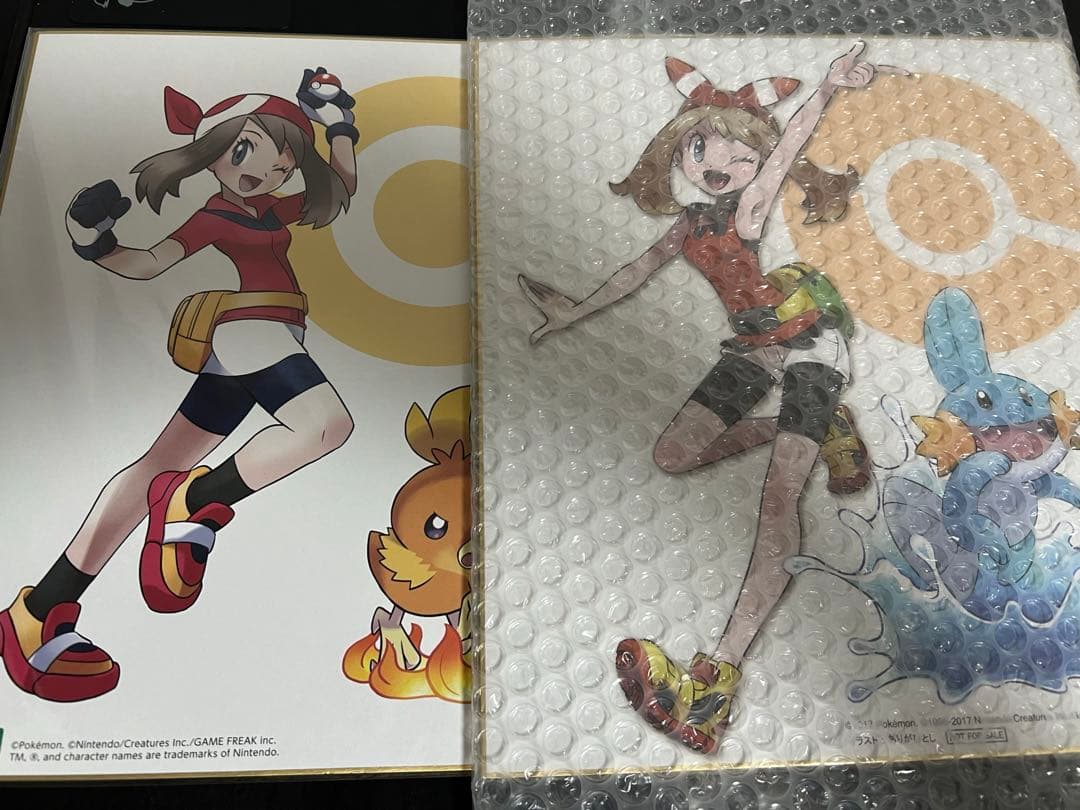 ポケットモンスター 色紙 11枚セット フィギュア 購入特典 Pokemon