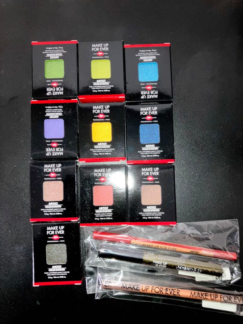 MAKE UP FOR EVER アイシャドウ 10色セットほか