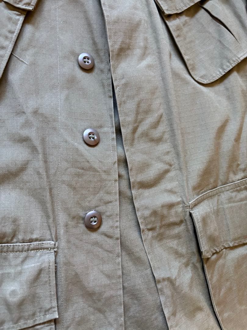 【1/2以降発送】米軍実物　ジャングルファティーグジャケット