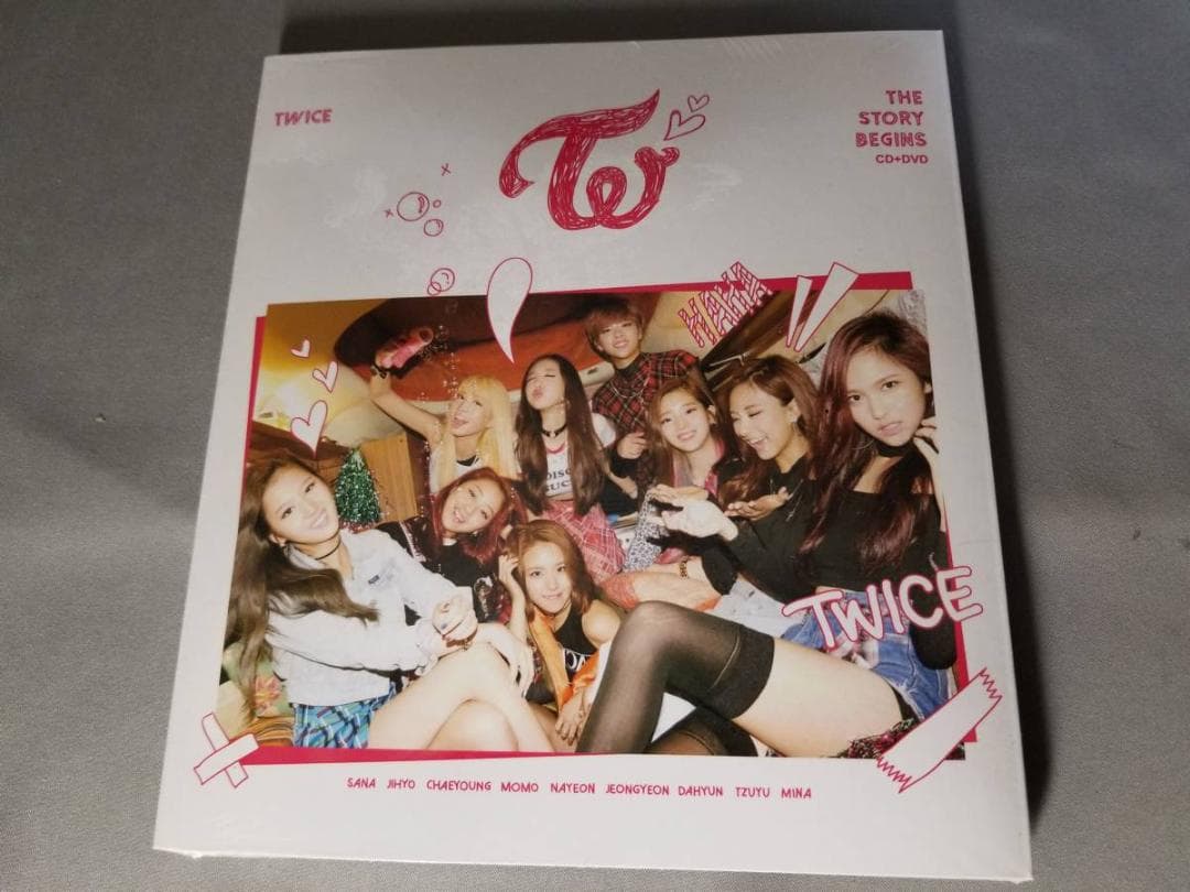 新品◇TWICE -The Story Begins -CD + DVD 台湾版