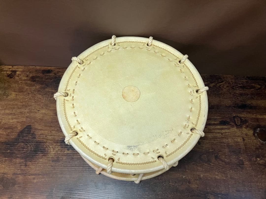 締太鼓（直径35cm）バチ・台座付き