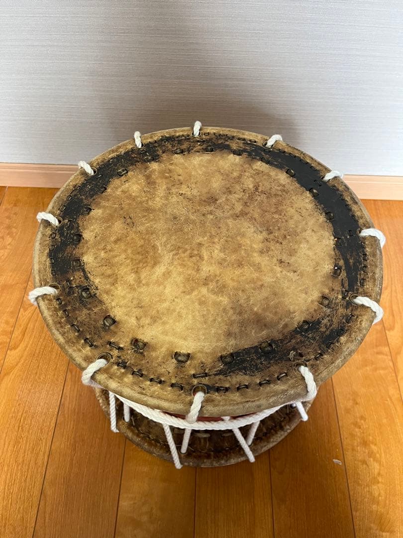 中古 さんさ踊り 太鼓 子供用？ さんさ 和太鼓