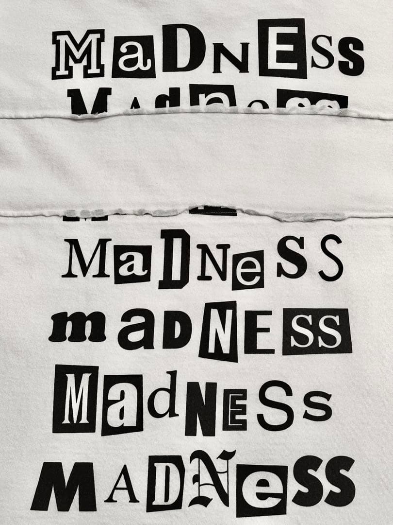 sacai 21ss archive mix Tシャツ 白2 紙タグあり