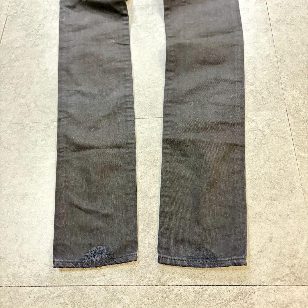 00s【archive】studs black pants/Y2K/opium◎