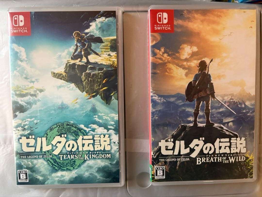 ゼルダの伝説 ブレスオブザワイルド ティアーズオブザキングダム　セット