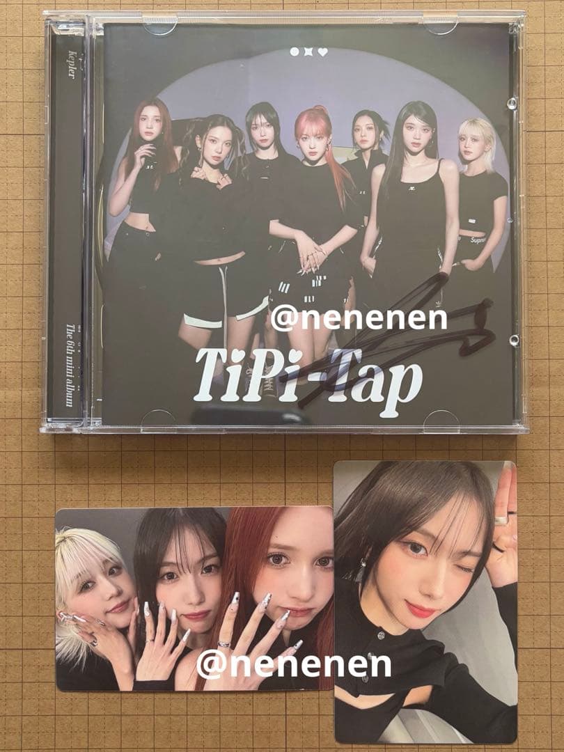 Kep1er TiPi-Tap US盤　USA盤　サイン入り　ユニット　ヨンウン