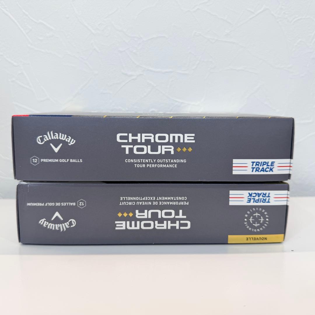 キャロウェイ(Callaway) ゴルフボール CHROME TOUR