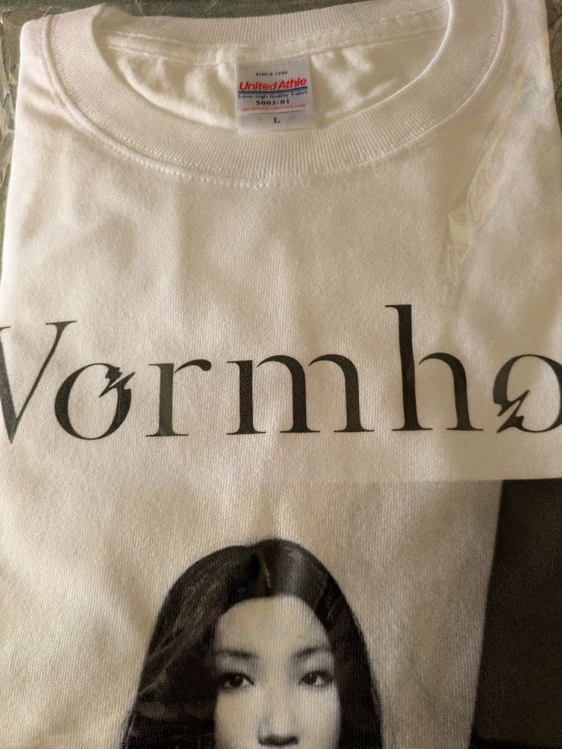 松任谷由実　Wormhole / Yumi Arai オリジナルTシャツ