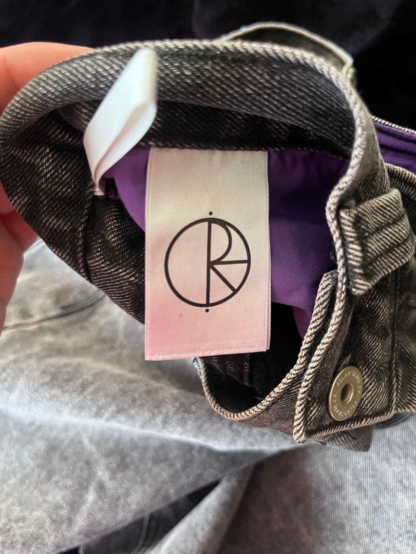 BIG BOY グレー ストレートデニム Sサイズ