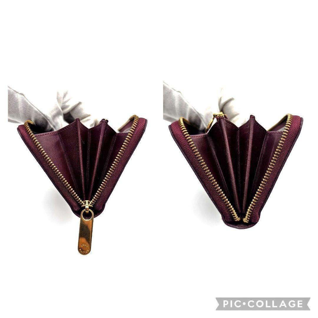 ルイヴィトン　ジッピーウォレット　ヴェルニ　　パープル　長財布　E271