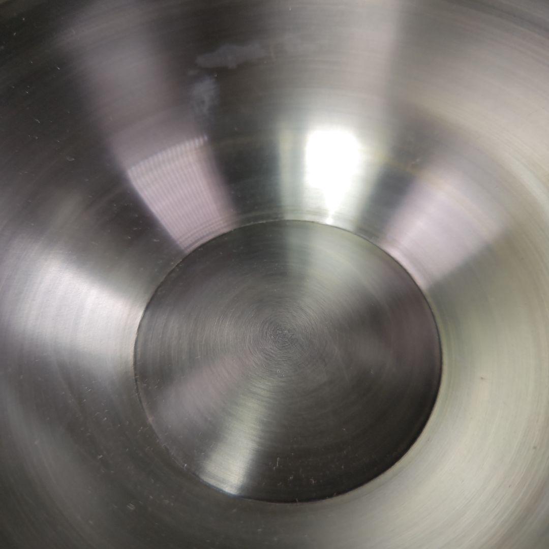 イ551 建水『金谷宗林』『瓔珞彫　建水　白銅製　共箱』茶道具