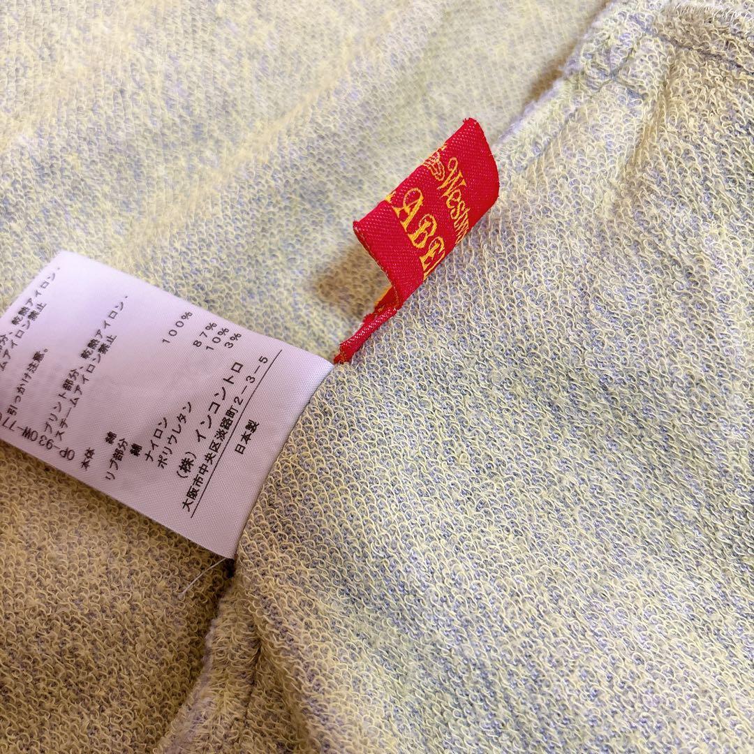 ヴィヴィアンウエストウッド レッドレーベル 変形 ジップパーカー オーブ アシメ