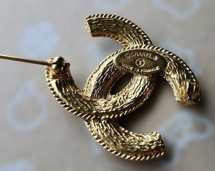 CHANEL シャネル　ブローチ　ココマーク　ヴィンテージ