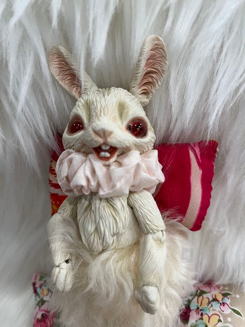 創作人形　うさぎ　作家　shiroさま