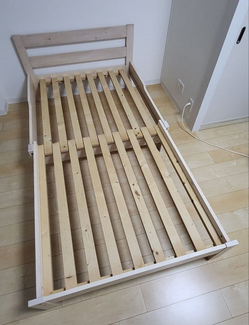 すのこ 伸縮　シングルベッドフレーム(10/20までの出品)