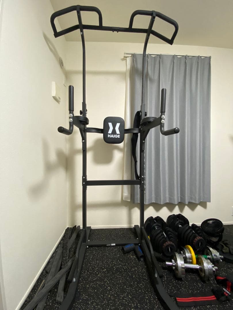 HAIGE 懸垂バー付きトレーニングスタンド